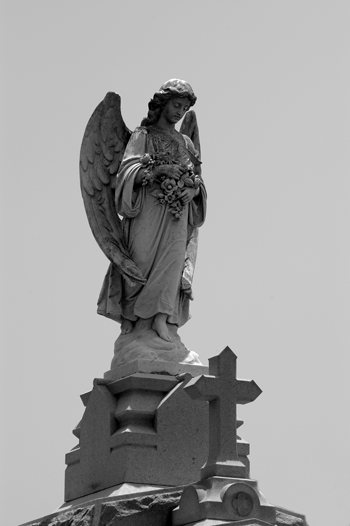 Angel Photograph taken in Cemeteries in New Orleans Area